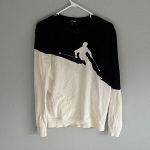 Super cute vintage warm vintage ski sweater from express.